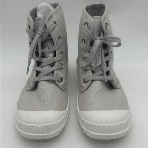 SO Womens Dragonfruit Ankle White Beige Breathable Chunky Boot Shoes Size 10M US - Picture 7 of 13